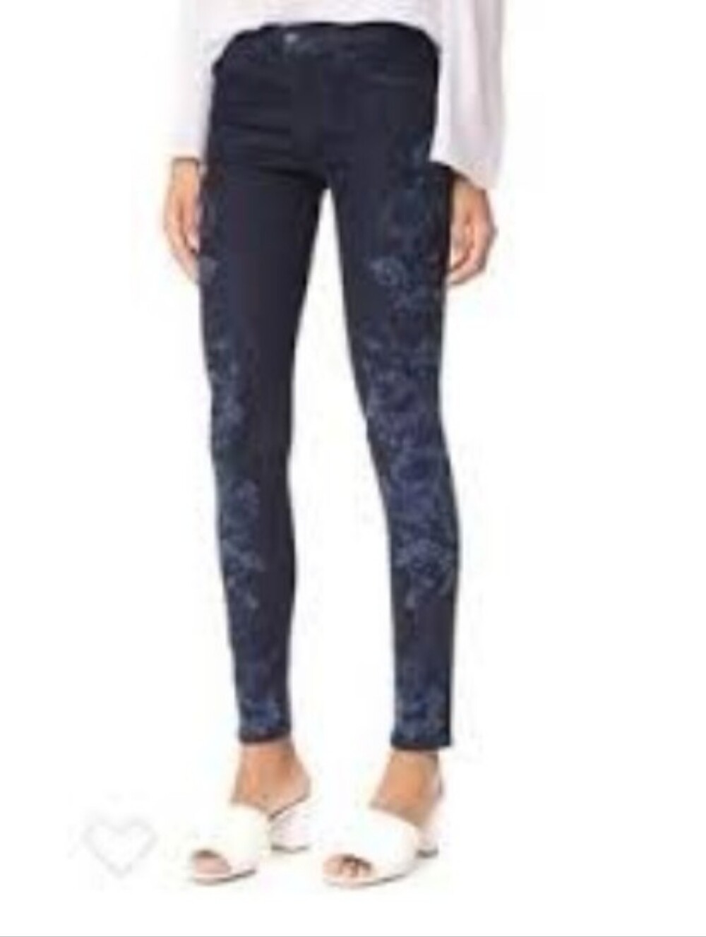 J Brand Indigo Blossom Skinny Jean